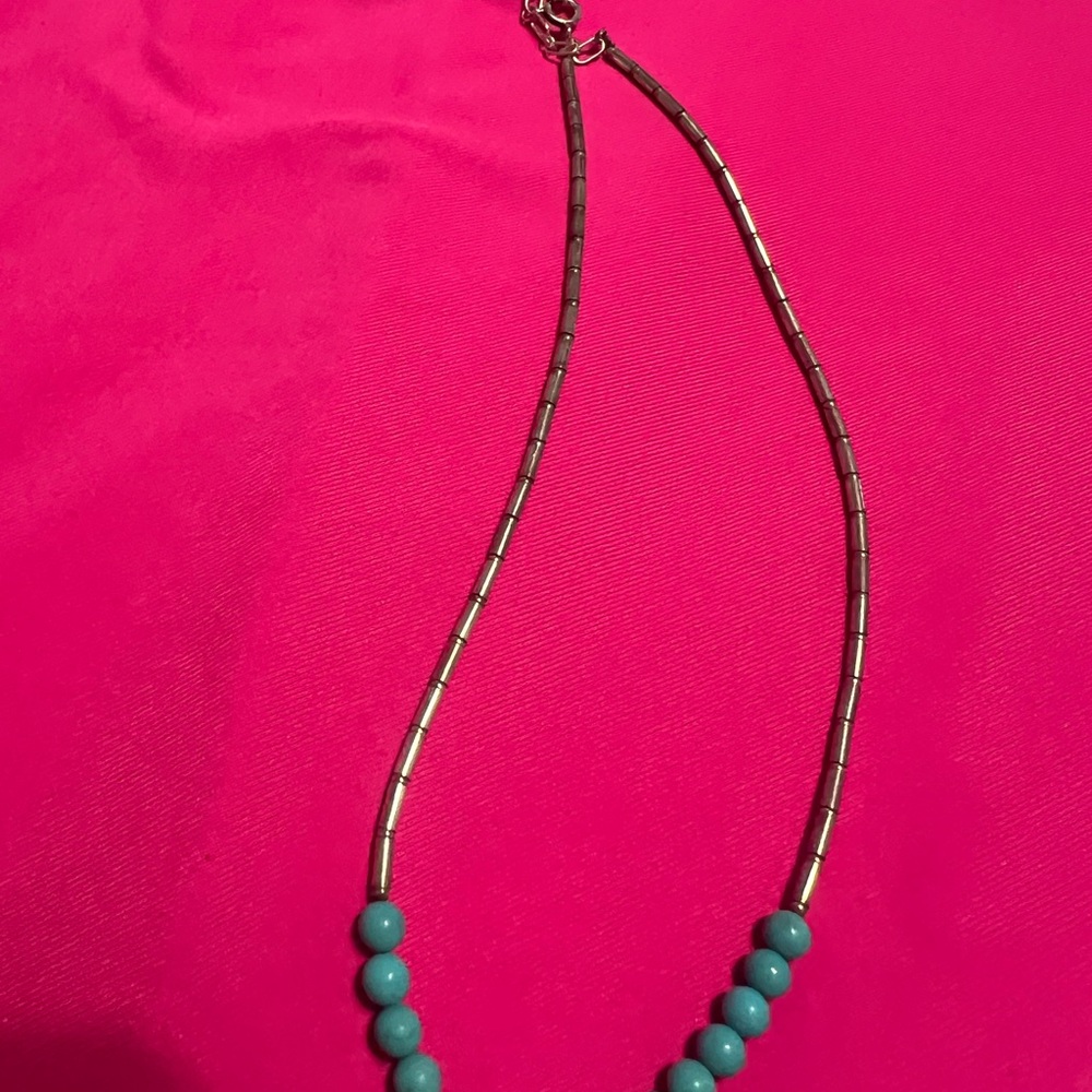 Carolyn Pollack -Relios 925 Sterling Silver /Turquoise color beaded Bracelet - Picture 6 of 15